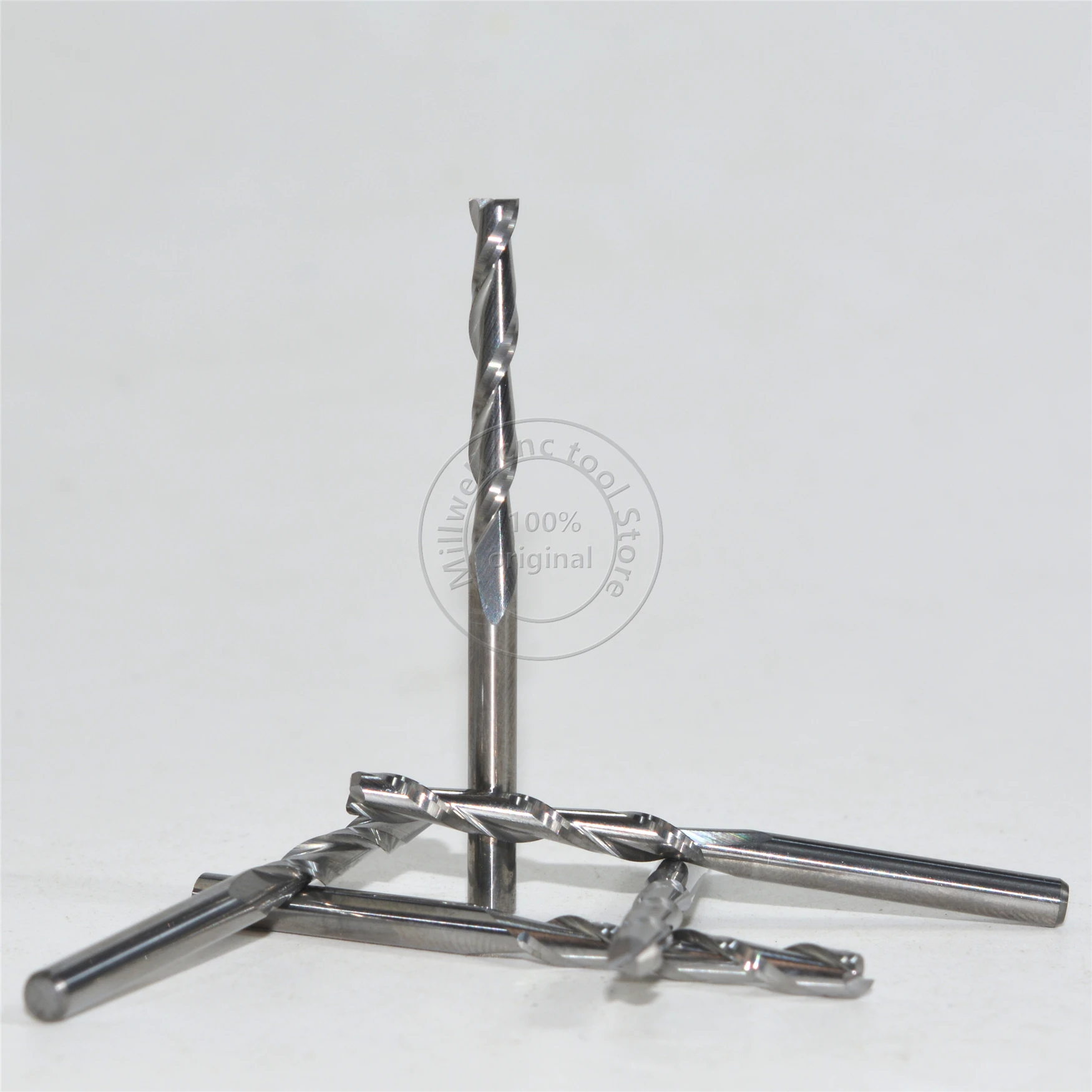 10 PCS-3.175mm* 22 мм,, CNC деревянные инструменты, твердосплавная Концевая мельница, деревообрабатывающие вставки фрезы, Вольфрамовая сталь фрезерование, МДФ, ПВХ