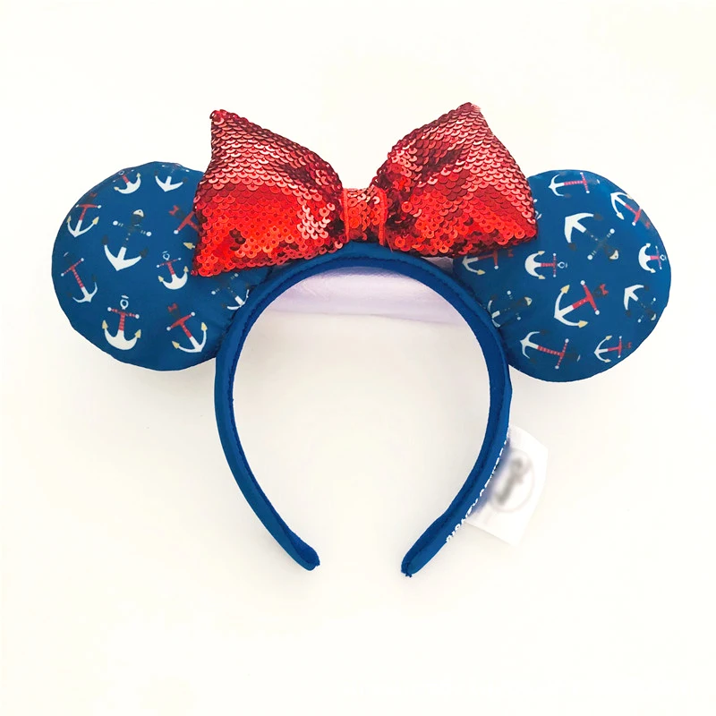 cool baby accessories Mickey Minnie Ears Headband Sequin EARS COSTUME Hallowmas Headband Cosplay Plush Gift plush mouse doll girls Party Hair band baby accessories clipart