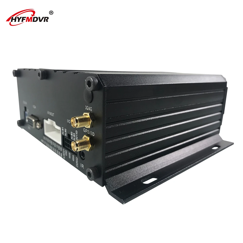 HYFMDVR Автомобильный видеорегистратор Видео sd-карта 1080P 4 канала Встроенный для gps поезд/такси 4G AHD мобильный