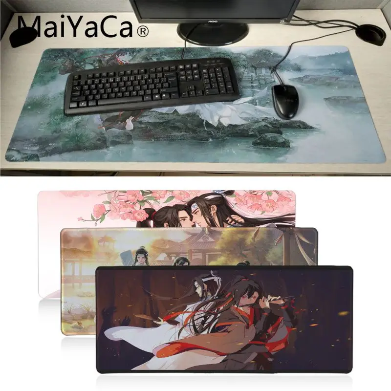 

MaiYaCa mo dao zu shi Pattern Game mousepad Anti-slip Rubber Gaming Mouse Mat xl xxl 800x300mm for Lol world of warcraft