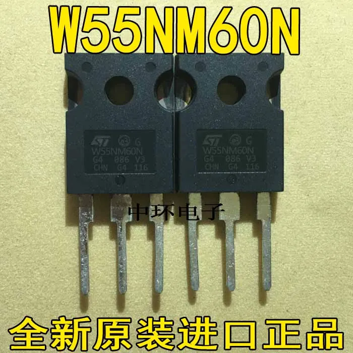 10 шт./лот ST W55NM60 55NM60ND 55A600V