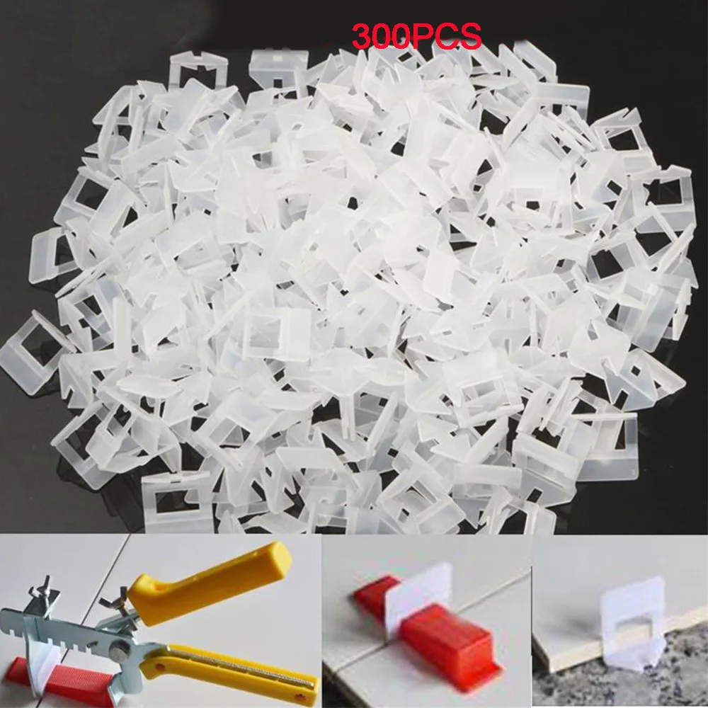 Free Shipping Tile leveling tool 300PCS Ceramic Tile Leveling System Spacer 200Pcs Clips and 100Pcs Wedges