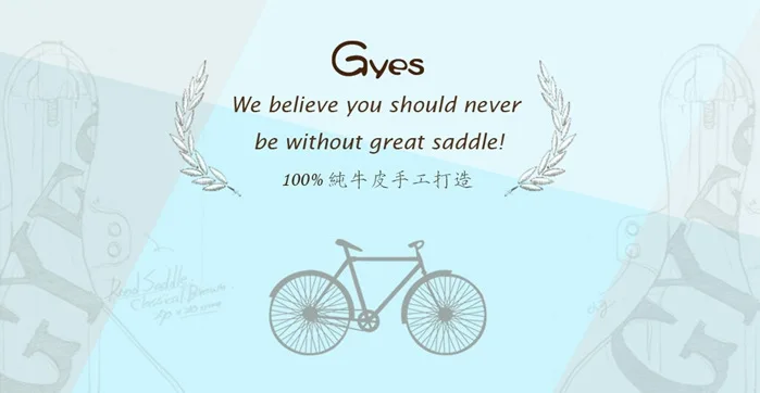 Тайвань Gyes Ретро дорожный велосипед из воловьей кожи Подушка сиденья GS-11 достойный комплект пружинная сумка сиденья/седло