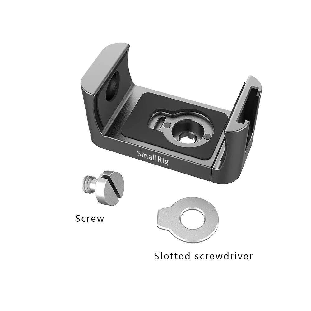 Держатель SmallRig для портативного держателя банки питания зажим с 1/"-20 резьбовыми отверстиями+ холодное крепление для мобильного телефона-2378