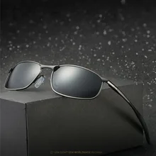 HDSUNFLY, брендовые, новые, поляризационные солнцезащитные очки, мужские, модные, солнцезащитные очки, сплав, оправа, для путешествий, вождения, мужские очки, UV400