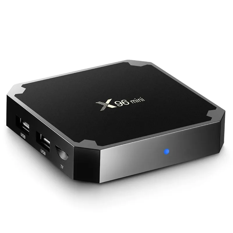 X96mini Smart Android 7,1 ТВ приставка S905W четырехъядерный H.265 1G 8G WiFi медиаплеер