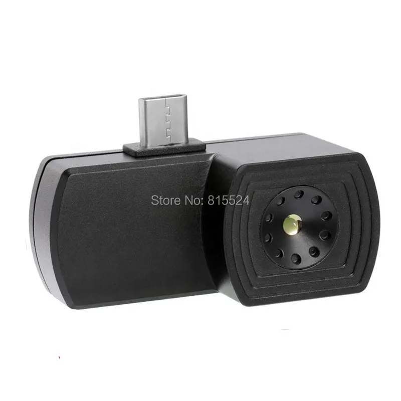

HT-201 Multifunctional Professonal Mobile Phone External Infrared Thermal Imager Thermometer for Android with Adapter