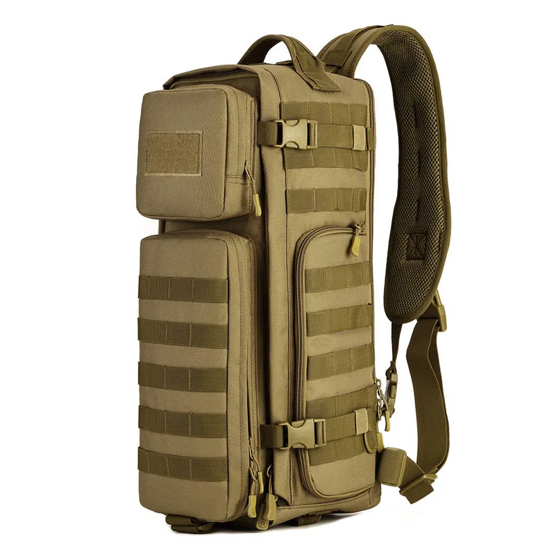 

2019 New Men's Army Fan Tactical Airborne Bag Outdoor Bag multi-function Large Shoulder Bag Hiking Pack