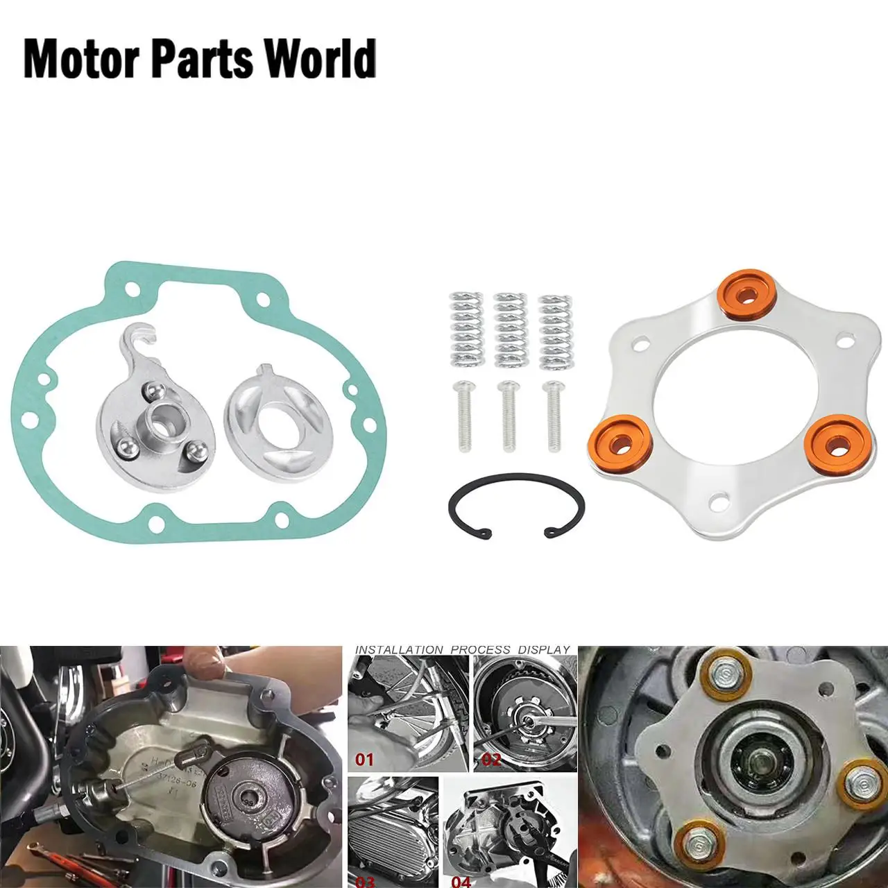 Motorcycle Clutch Release Kits Steel For Harley Softail Dyna Breakout