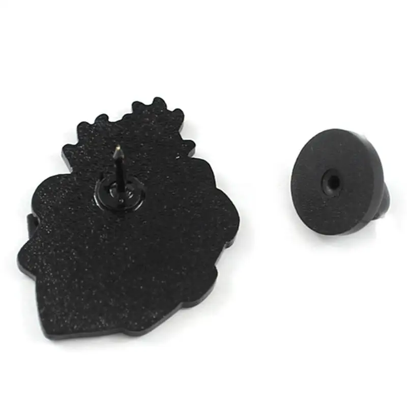 Значок в форме сердца брошь булавки для рюкзака на Хэллоуин дизайн из сплава