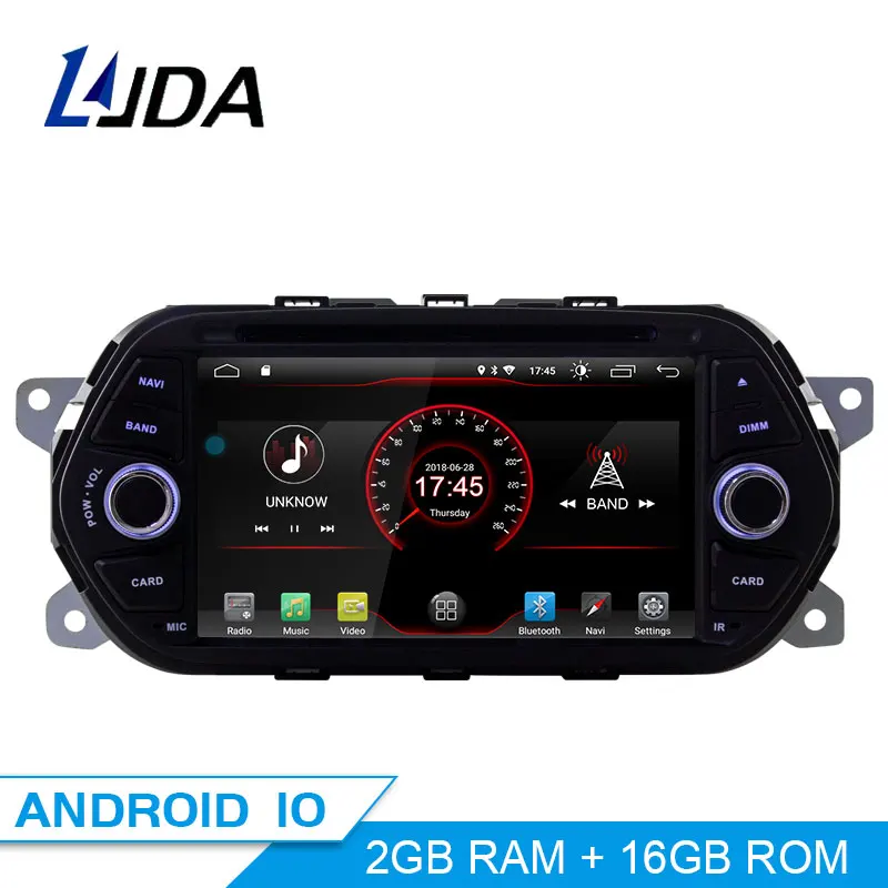 LJDA Android 10,0 автомобильный dvd-плеер для Fiat Tipo Egea wifi Автомобильный мультимедийный Стерео gps 1 Din автомобильный Радио четырехъядерный RDS