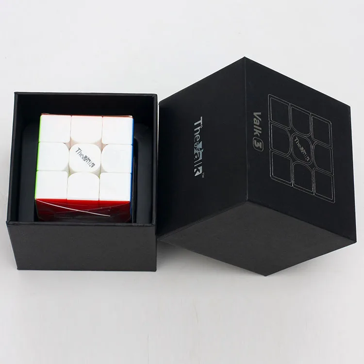 Cubo de Velocidade Educativos para Crianças Qiyi o Valk3 Cubo Mágico Magnético Quebra-cabeça Valk 3 Magico Ímã Profissional Brinquedos m 3x3x3 28 Cubos mágicos