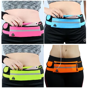 

Portable Waterproof Running Bum Bag Waist Belt Bag Fanny Pack Money Wallet Zip Sports Belt Bag