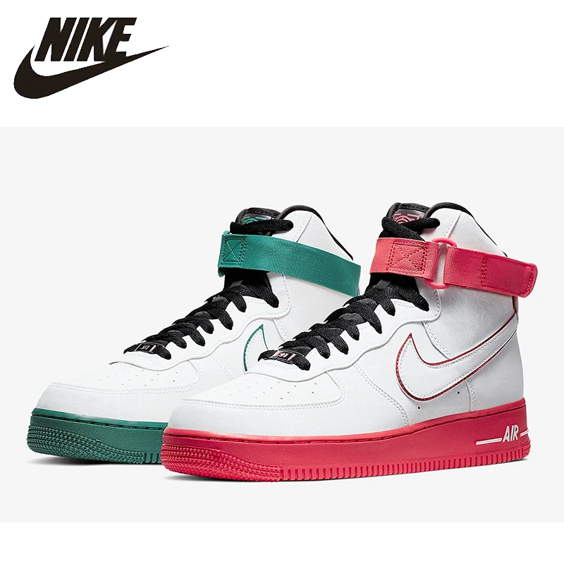 NIKE AIR FORCE 1 HIGH AF1 New Arrival Men Skateboarding Shoes Basketball Sports Comfortable GYM Sneakers #CJ9178