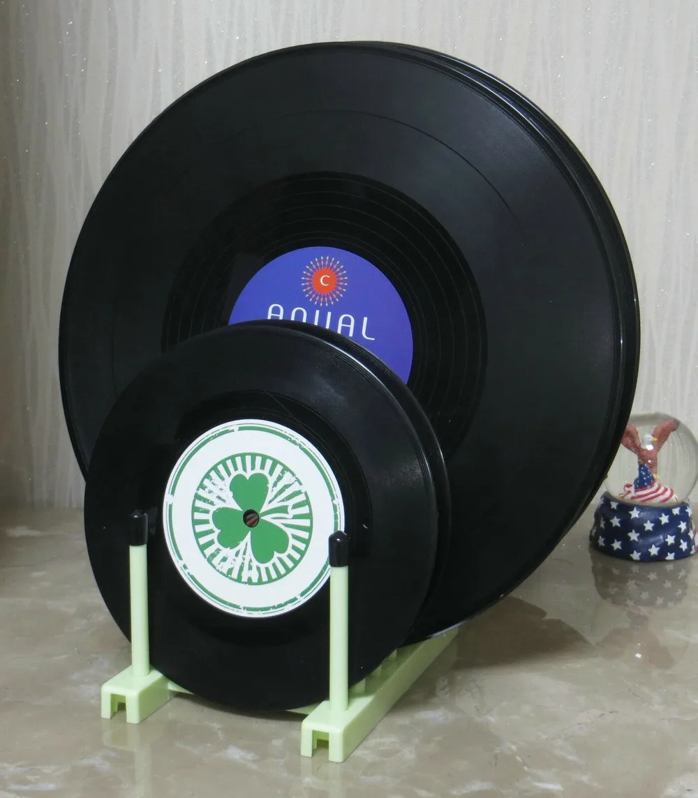LP 레코드 랙-비닐 앨범 레코드 건조 건조기 랙 12 또는 7 10 레코드 앨범, 라이트 그린, 베이비 블루, 라이트 핑크, 라벤더에 적합
