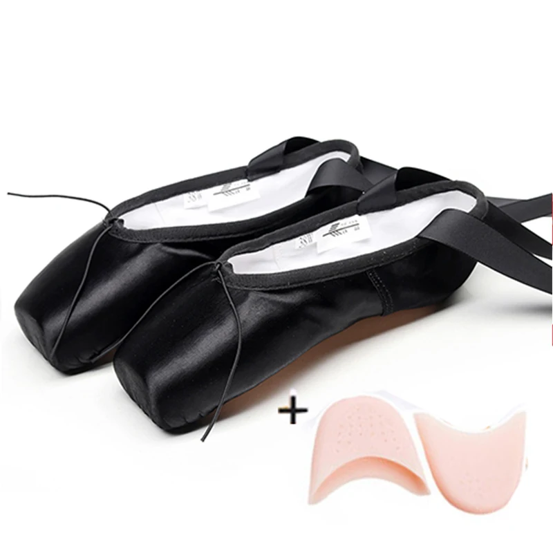 Бандаж для женской обуви профессиональная холщовая/атласная обувь с губчатыми