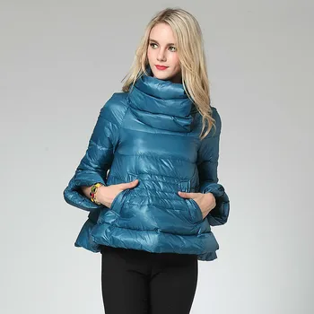 

2020 New Short Women's Down Jacket White Duck Down Coat Korean Light Womens Coats Winter Autumn YD-15083002 KJ3741