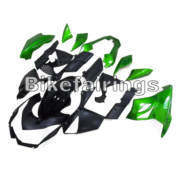 Для Kawasaki Z1000 2010 2011 2012 2013, 10, 11, 12, 13 лет, ABS Пластик обтекатель комплект зелено-черный кузов комплект Sportbike крышки корпуса