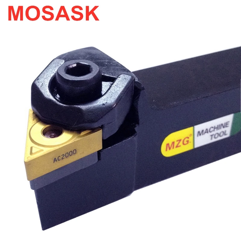 

MOSASK WTJNR2020K16 Machining Cutting Metal WTJNR Toolholder Boring Cutter CNC Lathe Arbor External Turning Tools