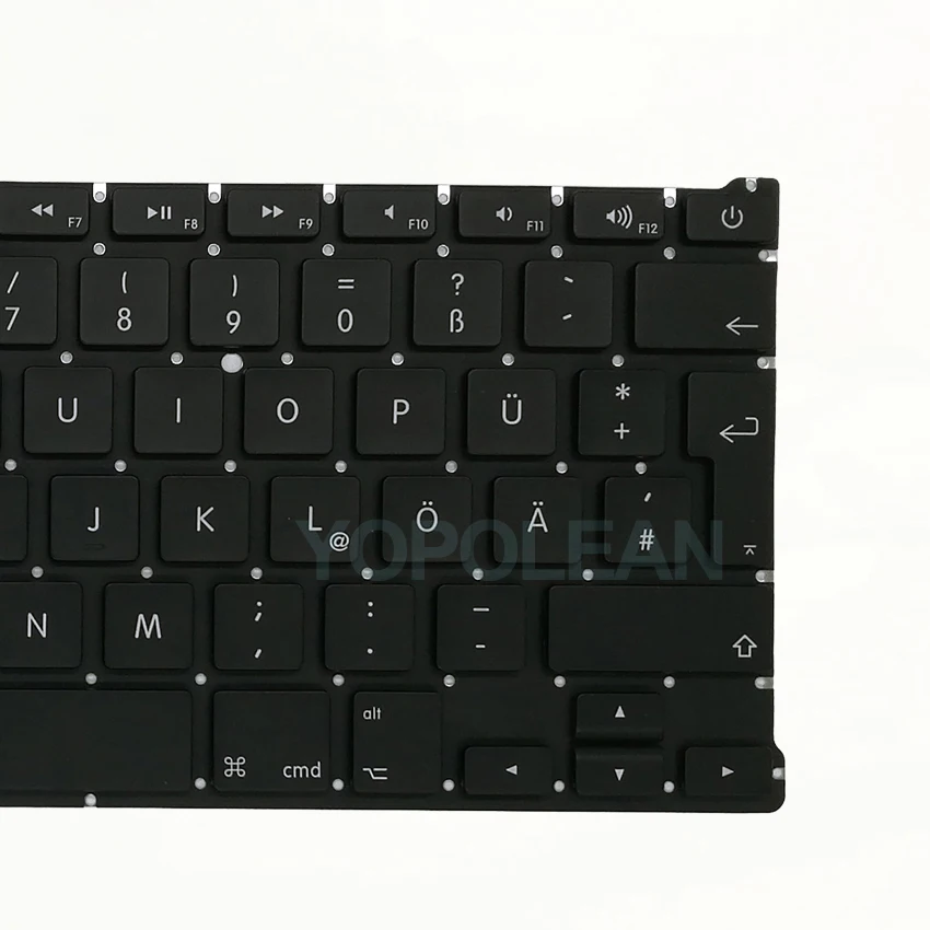 Новая немецкая клавиатура GR для Macbook Air 13 дюймов A1369 A1466 Германия 2011 2015