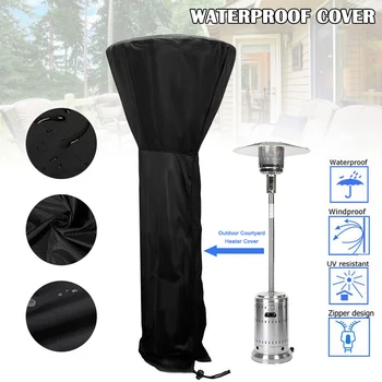 

Patio Heater Cover Stand Up Waterproof Dustproof for Outdoor Round Dome Heaters J99Store