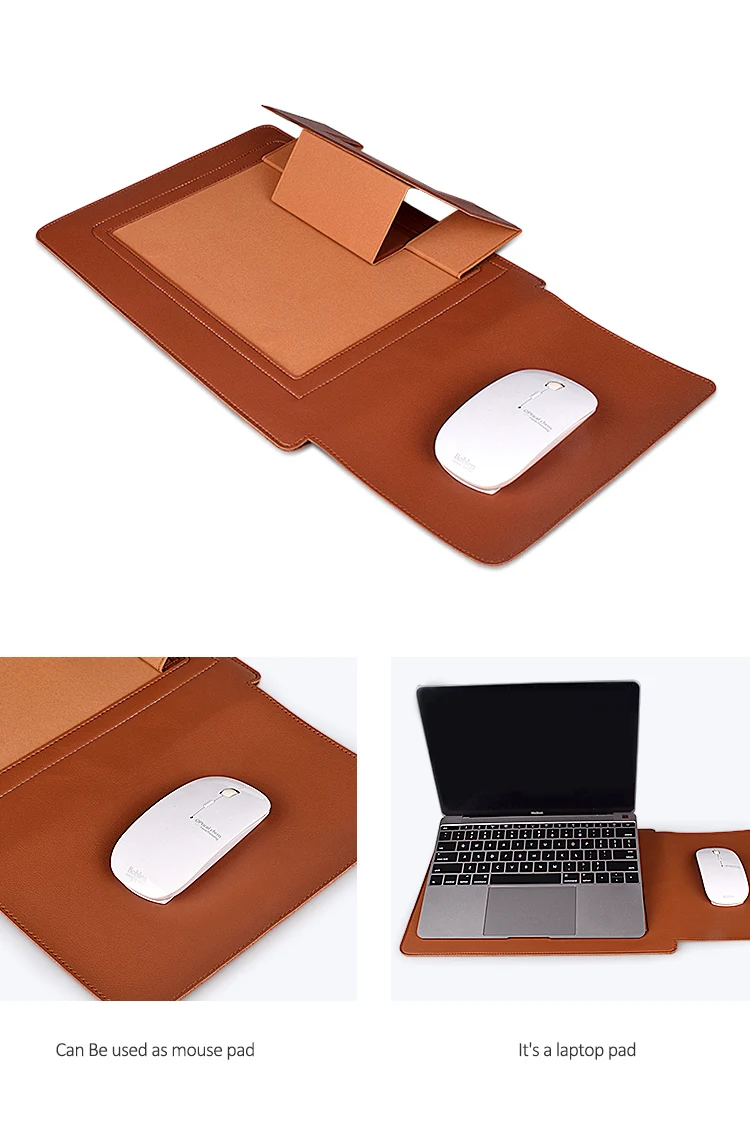 מתקפל מחשב נייד שרוול תיק עבור אפל Macbook Pro 15.4 Mac ספר אוויר 13 13.3 15 אינץ 2020 iPad 12.9 מקרה כיסוי פאוץ אבזרים