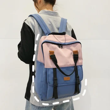 

2020 Fashion New Design College Student Simple Backpack & Oxford Cloth Width 29cm Height 39cm Thickness 12cm