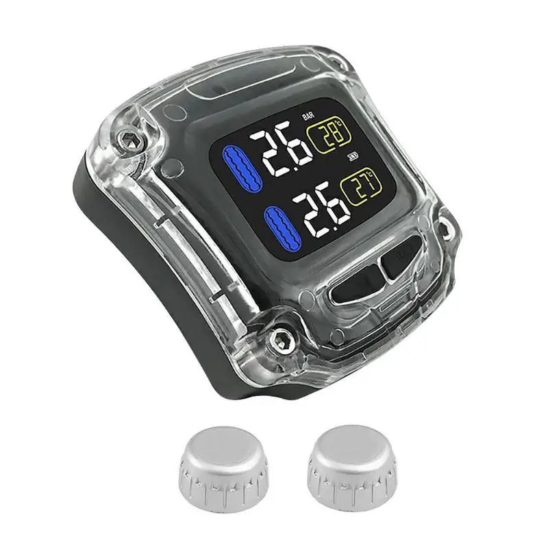 External location CAREUD M3-B-WF мотоцикл TPMS система контроля давления в шинах с 2 датчиками - Цвет: External location