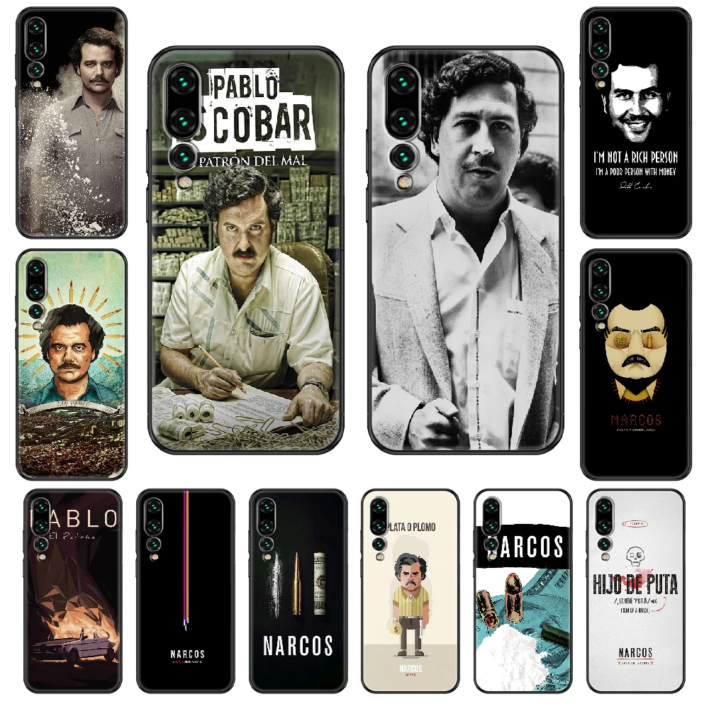 Чехол Narcos для телефона с ТВ Пабло Эскобаром Huawei P 8 10 20 30 Smart Plus 2019 Z Lite Pro 2017 чехол
