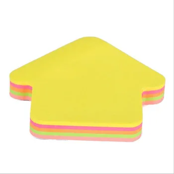 

New Style Mini Memo Pads Kawaii Sticky Notes School Stationery Creative Lovely Shape Stickers Candy Color Around 100 Pages