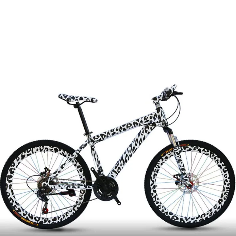 Mountain bike 21 / 24 / 27 speed variable speed disc brake road mountain bike for men and women