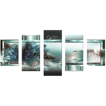 

Diamond Painting Kits Full Drill Diamond Embroidery Paintings Art DIY By Number Kits for Home Wall Decor, Flowers Pattern 95X45c