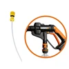 Free shipping  FOR WORX  Hydroshot Bottle Cap Connector with Draw Hose, Orange ► Photo 1/3