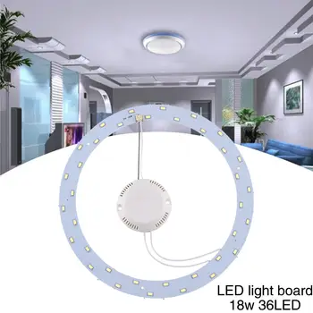 

18W 36 5730 LED Saving Panel Circle Annular Practical Ceiling Light Pure White