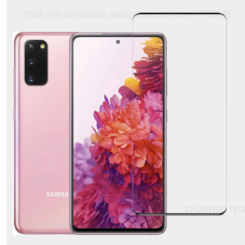 Полностью закаленное стекло для Samsung Galaxy S20 5G/S20 + FE объектив камеры 3D защитная