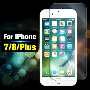 

Protective glass on the for apple iPhone 7 8 plus screen protector film 7plus 8plus armored sheet verre tremp tempered 7p 8p