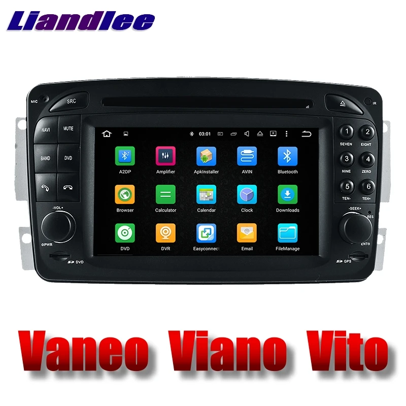 Liandlee автомобильный мультимедийный плеер NAVI для Mercedes Benz Vaneo Viano Vito 2002 ~ 2011 сенсорный