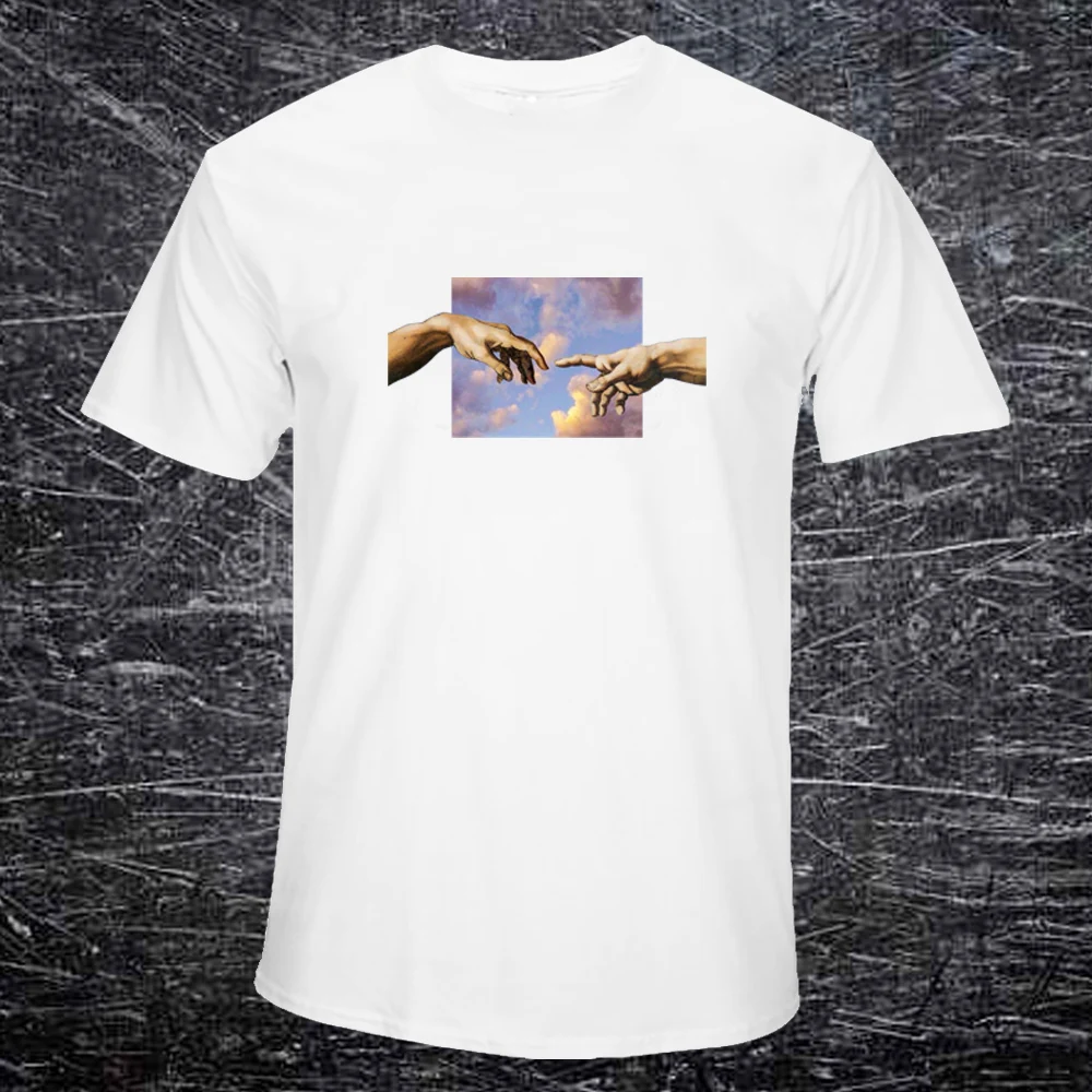

Summer Cotton White T-shirt Man O-neck Short Sleeve Casual Fashion Clothing Top Tee Outdoor Sport Hip Hop Print TShirt Men M-4XL