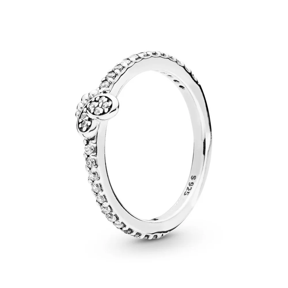Authentic 925 Sterling Silver Bedazzling Butterfly Fashion Ring For Pandora Women Bead Charm Gift DIY Jewelry | Украшения и