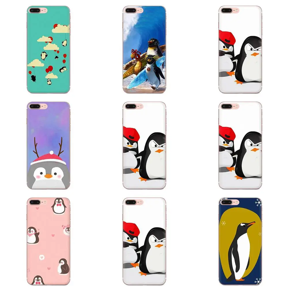 Окрашенный чехол для телефона Xiao mi 3 4 4C 4i 5 5s 5X6 6X8 SE Pro Lite A1 Max x 2 Note Penguin | Мобильные