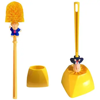 

Donald Trump Toilet Brush Gift Hand Made For Black Friday Home Gift Toy With Base