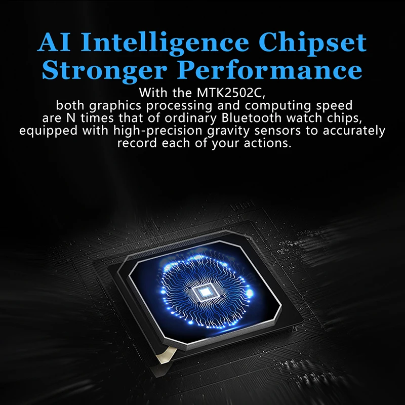 Best LYKRY DT98 Smart Watch Full Screen Touch Bluetooth 1.3 inch Call Dial EEG Heart Rate Blood Pressure Monitor IP68 Waterproof