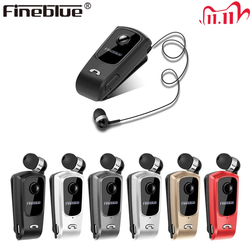 FineBlue F920 беспроводной драйвер Auriculares Bluetooth Телескопический Тип бизнес гарнитура