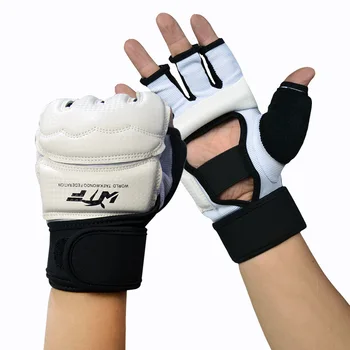 

1 Pair Taekwondo Gloves Feet Adult Children's Foot Protection Hand Combat Training Suit Game Fighting Protective Gloves