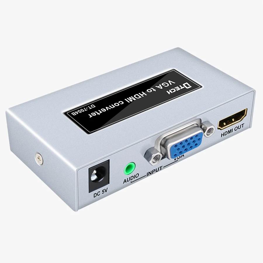 Конвертер Hdmi Dtech 1080P конвертер VGA в | Электроника