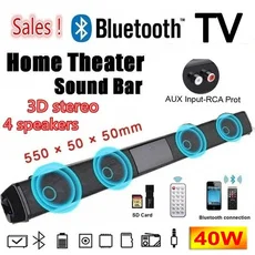

2021 Hot New Wireless Bluetooth Soundbar Stereo Speaker Home Theater TV Sound Bar Subwoofe