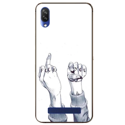 Модный мягкий резиновый Чехол Для Doogee Y8C, силиконовый чехол Для Doogee Y 8C Y8 C Y 8C - Цвет: W8