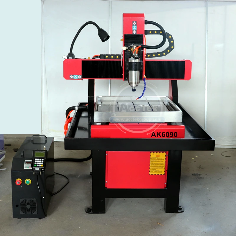 Настольный фрезерный станок с ЧПУ из нержавеющей стали 3 оси 4 дюйма|Фрезы по