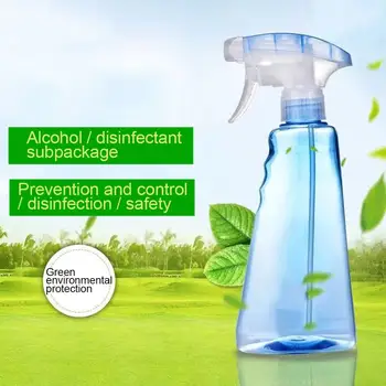 

350ml Disinfection Water Alcohol Spray Bottle Thicken Pressure Plastic Container and healthy material, durable for a long time.