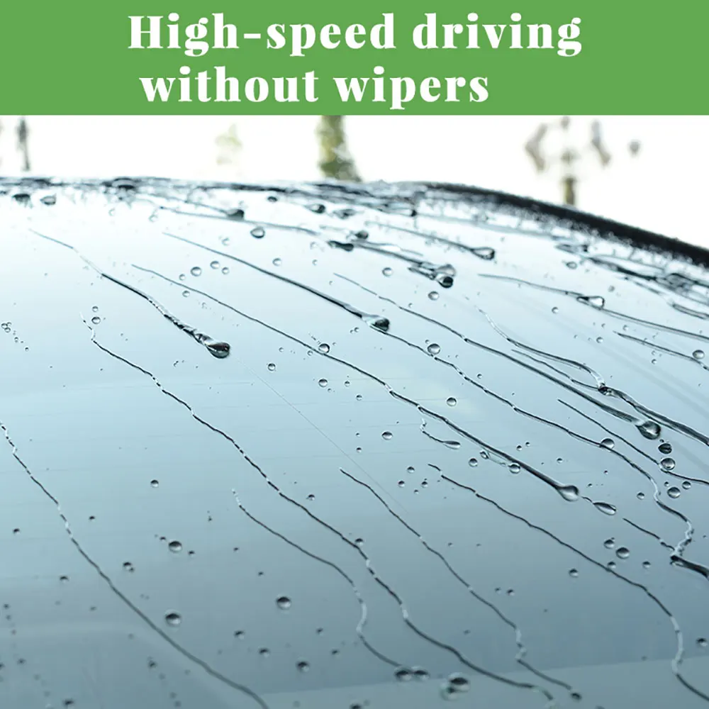 HGKJ S2 Glass Long Lasting Ceramic Windshield Nano Hydrophobic Protection Coating Safe Driving Clear Vision Car Accessories car scratch remover